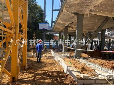 人和新建白蚁预防工程